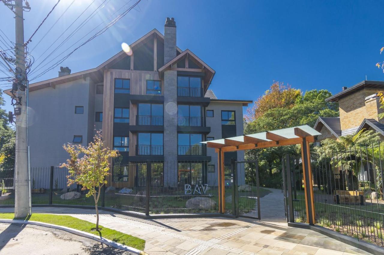 Rosa Edificio Bav Daire Gramado Dış mekan fotoğraf
