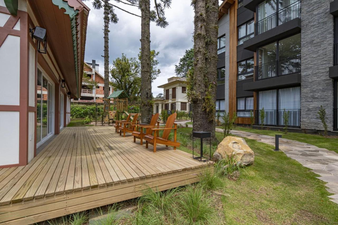 Rosa Edificio Bav Daire Gramado Dış mekan fotoğraf