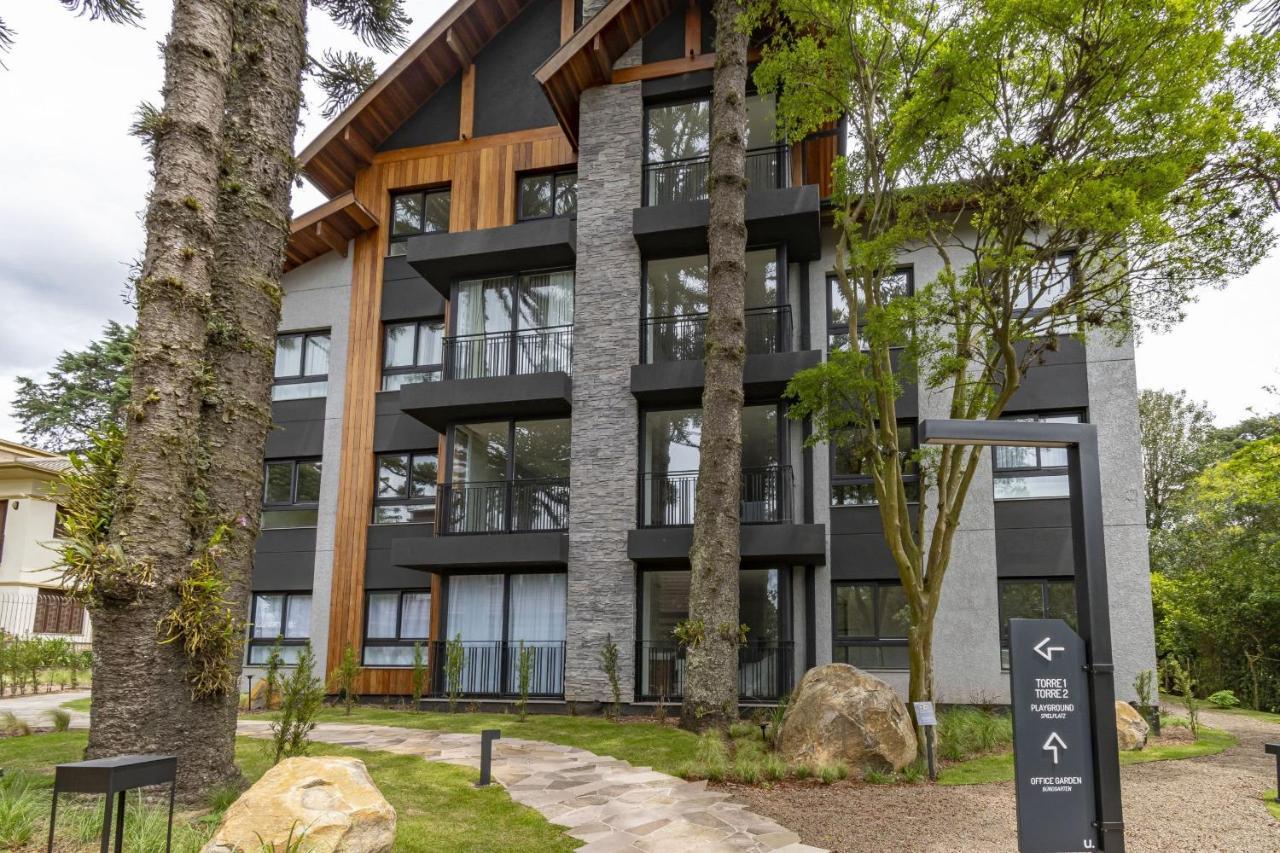 Rosa Edificio Bav Daire Gramado Dış mekan fotoğraf