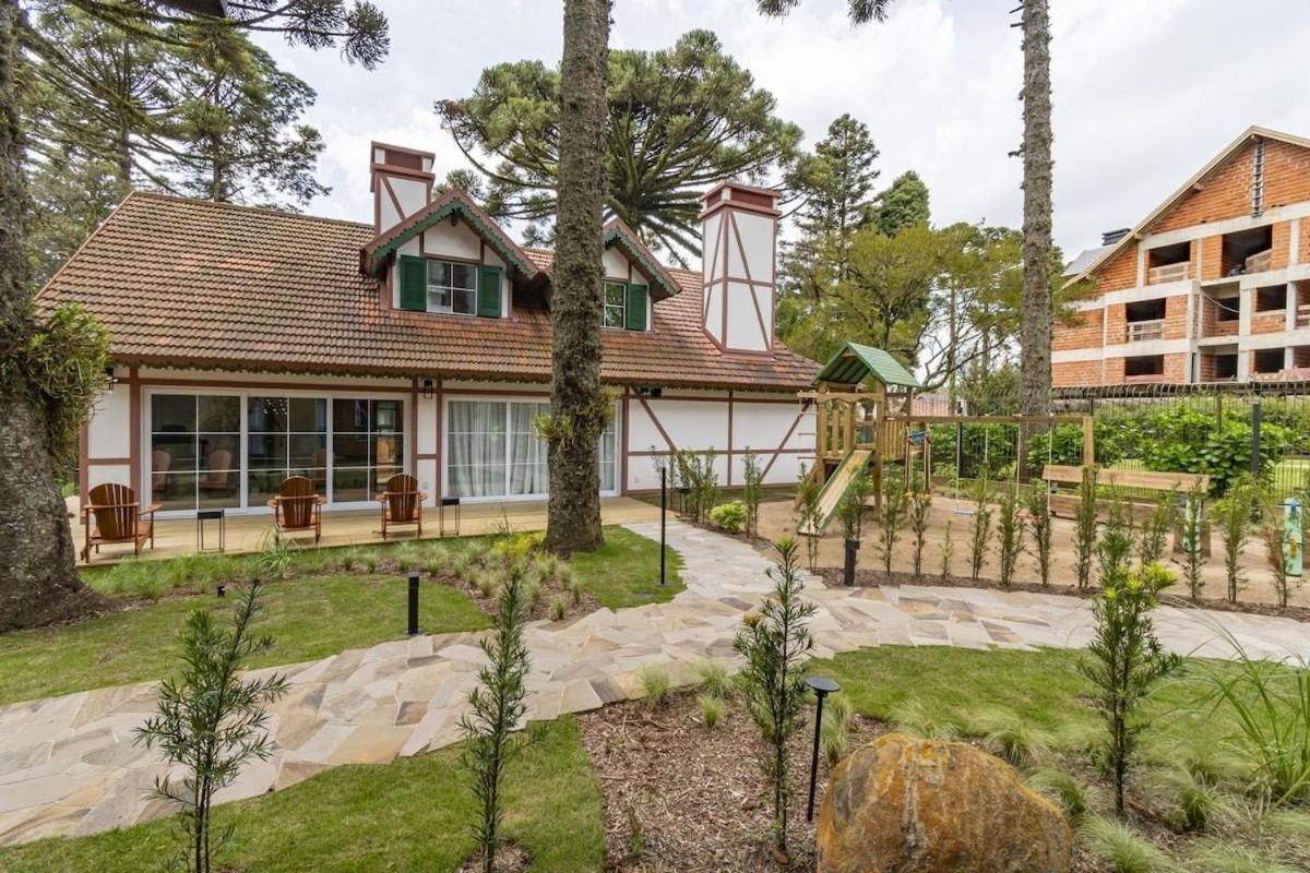 Rosa Edificio Bav Daire Gramado Dış mekan fotoğraf